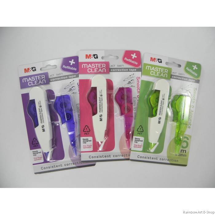 M&G Refillable Correction Tape (Master Clean) 6m x 5mm